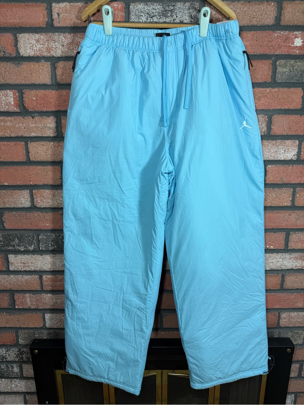 Jordan Flight Mountainside HV0731-497 Pants Padded Insulated Mens L Blue NWT